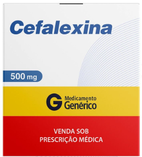 Cefalexina 500mg 10 comprimidos Genérico