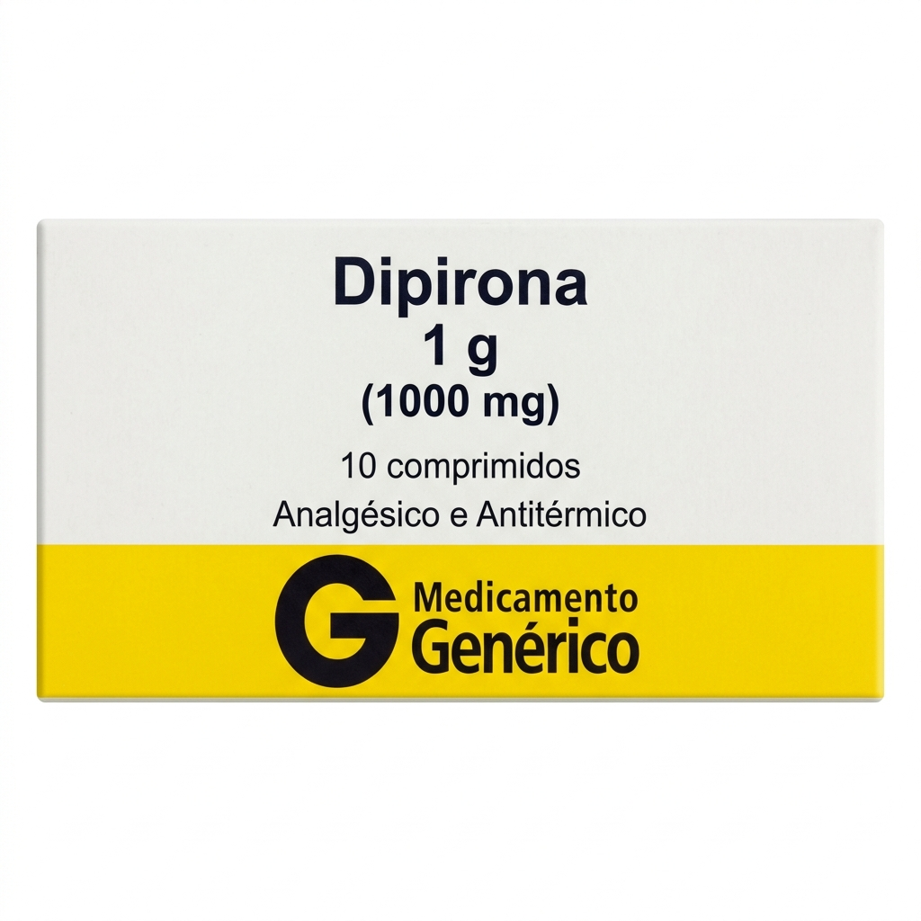 Dipirona 1g 10 comprimidos