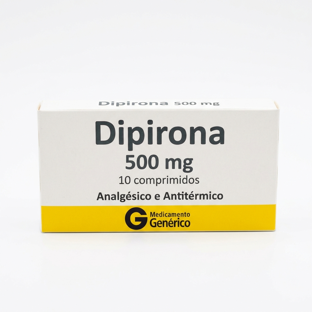 Dipirona 500mg 10 comprimidos