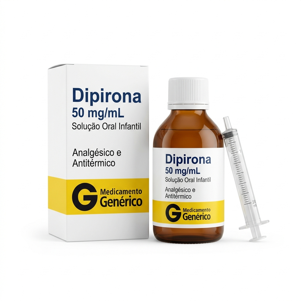 Dipirona Líquido Infantil 50mg/ml Solução Oral