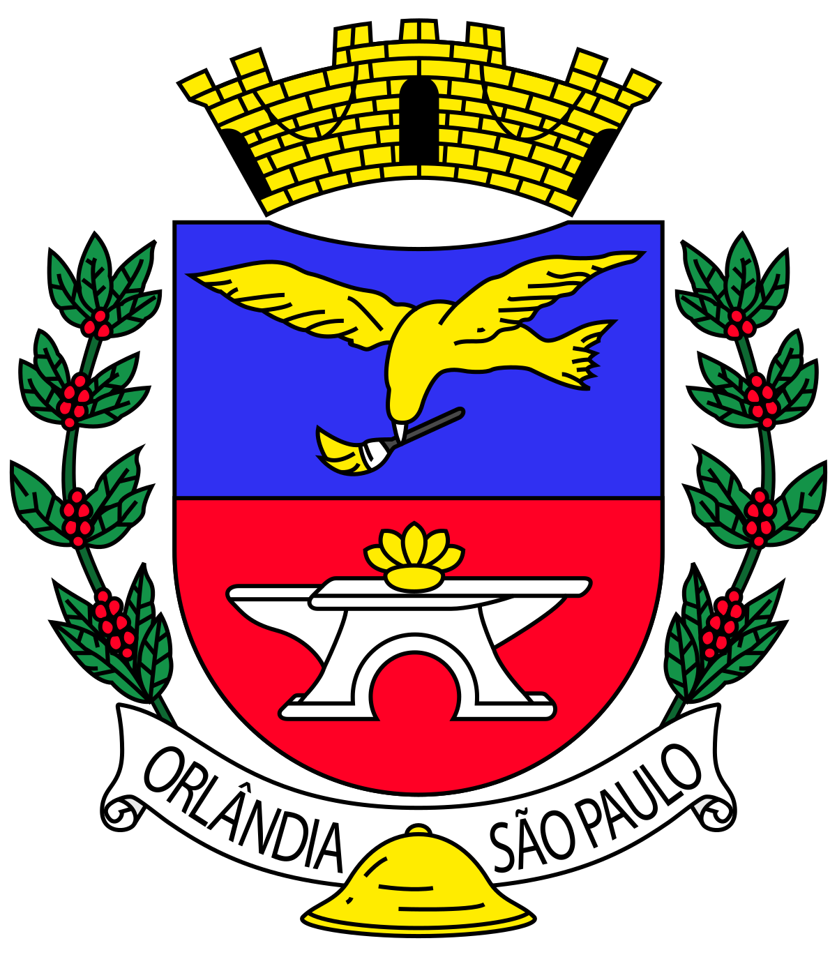 Brasão da Prefeitura de Orlândia
